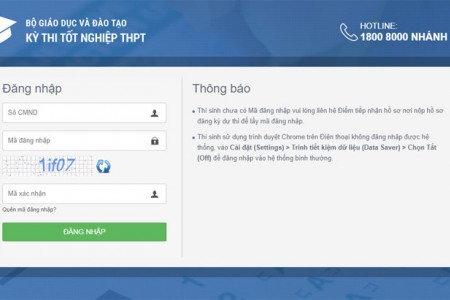 Thí sinh được thử đăng ký nguyện vọng trực tuyến năm 2021