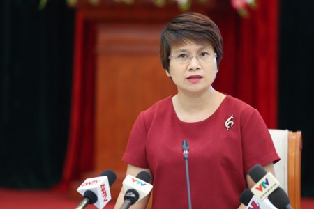 Bà Nguyễn Thu Thủy, Vụ trưởng Vụ Giáo dục Đại học, Bộ Giáo dục và Đào tạo. (Ảnh: Bộ GD-ĐT)