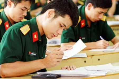 Khối các trường quân đội triển khai sơ tuyển từ 15/3 đến 20/5