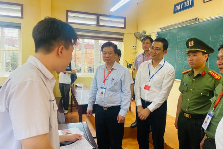Đề thi được bảo mật, sẵn sàng tổ chức kỳ thi cho hơn 1 triệu thí sinh