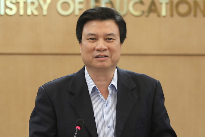 Thứ trưởng Giáo dục và Đào tạo Nguyễn Hữu Độ. Ảnh: MOET.