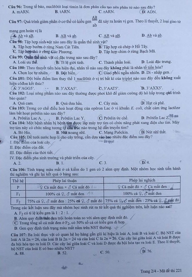 sinh hoc 2