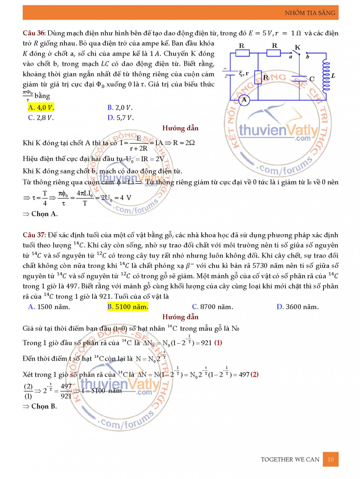 Hướng dẫn giải đề thi tham khảo môn Vật lý kỳ thi tốt nghiệp thpt 2022
