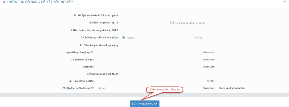 Hướng dẫn đăng ký dự thi tốt nghiệp THPT 2022 trực tuyến