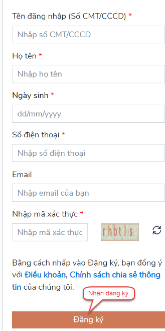 Hướng dẫn đăng ký dự thi tốt nghiệp THPT 2022 trực tuyến