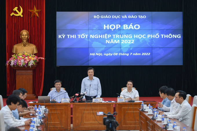 Thống kê ban đầu về Kỳ thi tốt nghiệp THPT 2022: chỉ có 98,75% thí sinh dự thi